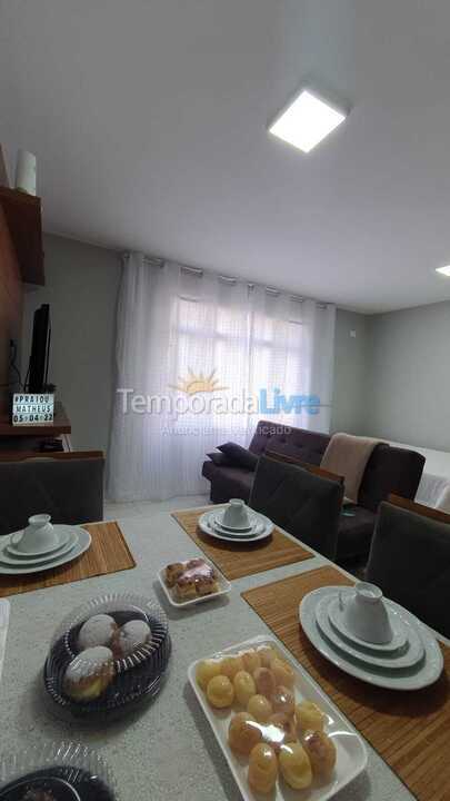 Apartment for vacation rental in Praia Grande (Canto do Forte)