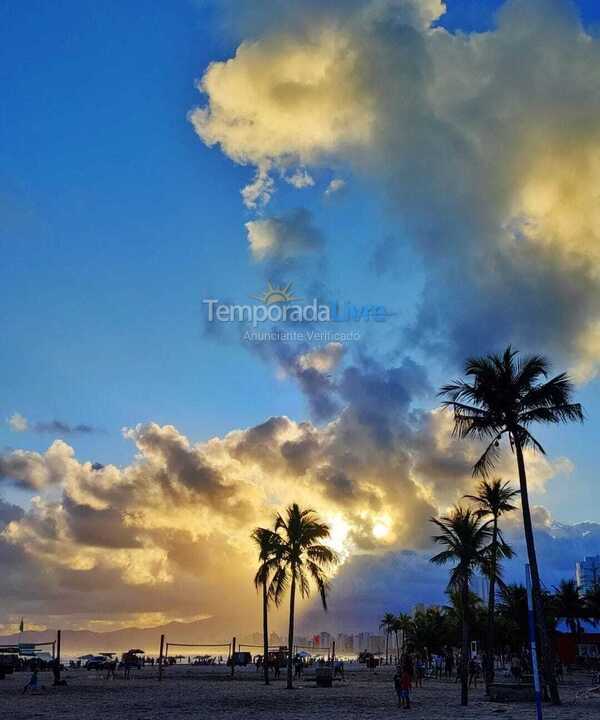 Apartment for vacation rental in Praia Grande (Canto do Forte)