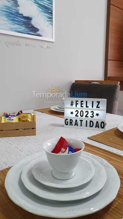Apartment for vacation rental in Praia Grande (Canto do Forte)