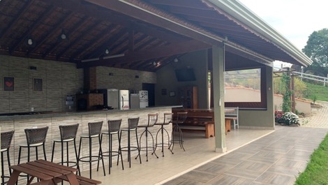 Área gourmet balcão