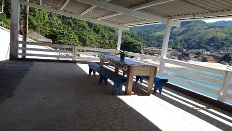 Hostel do garrett, em provetá ilha grande