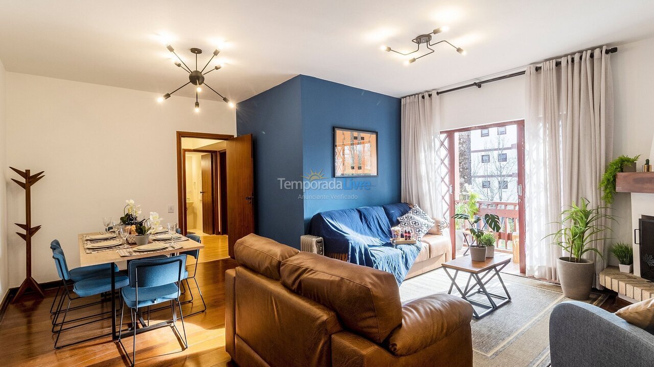 Apartamento para aluguel de temporada em Campos do Jordão (Capivari)