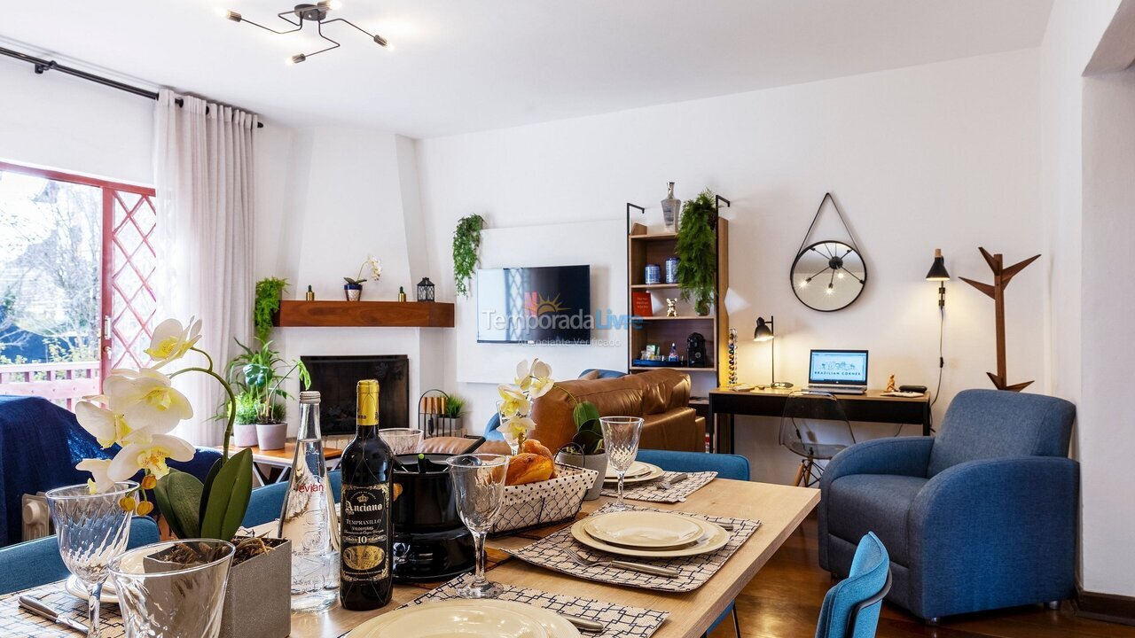 Apartamento para aluguel de temporada em Campos do Jordão (Capivari)