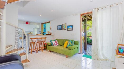 Hermoso Bungalow 3 Suites, Pie en la Arena - Itacimirim