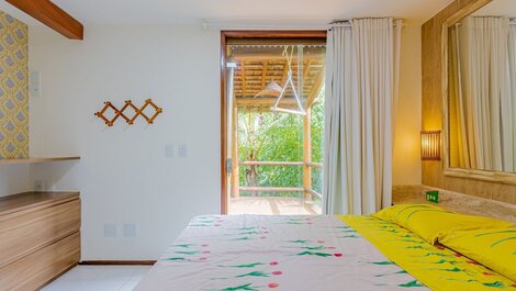 Hermoso Bungalow Dúplex 2 Suites Pé na Areia, Itacimirim