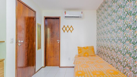 Hermoso Bungalow Dúplex 2 Suites Pé na Areia, Itacimirim