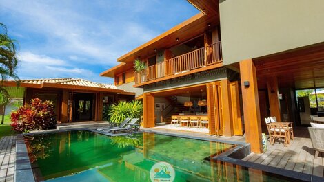 Casa Luxuosa Cond. Frente-Mar - Praia do Forte-BA