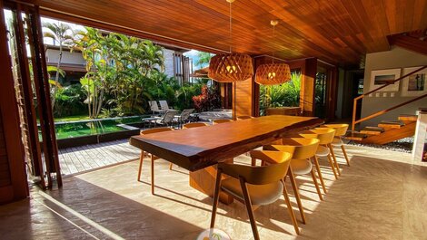 Casa Luxuosa Cond. Frente-Mar - Praia do Forte-BA