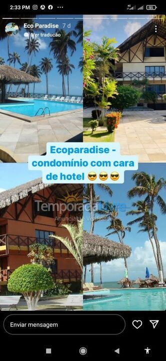 Apartment for vacation rental in Caucaia (Cumbuco)