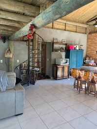 Country house with ample space for parties.