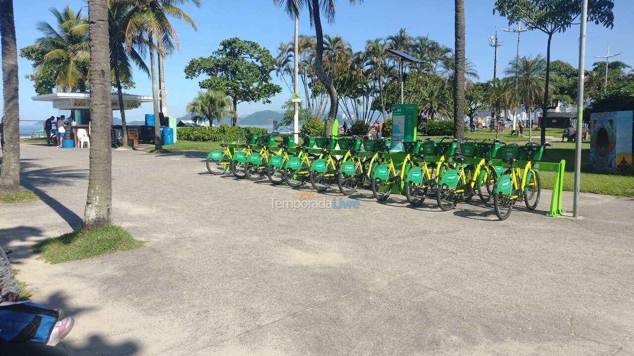 Apartamento para aluguel de temporada em Santos (Gonzaga)