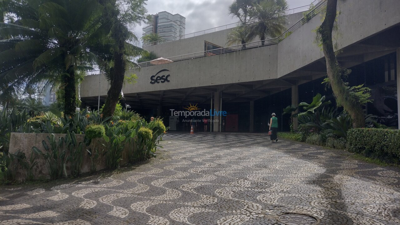 Apartamento para aluguel de temporada em Santos (Gonzaga)