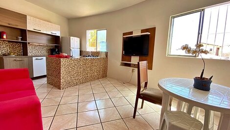 Apartamento espaçoso e completo próximo a praia