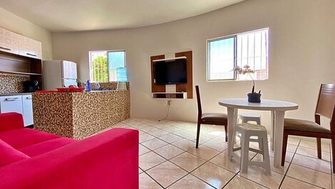 Apartamento espaçoso e completo próximo a praia