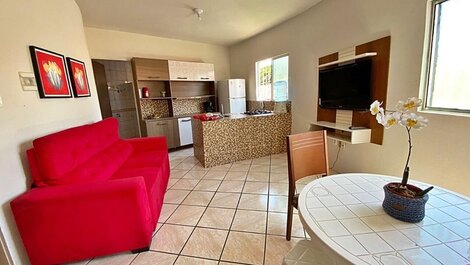 Apartamento espaçoso e completo próximo a praia