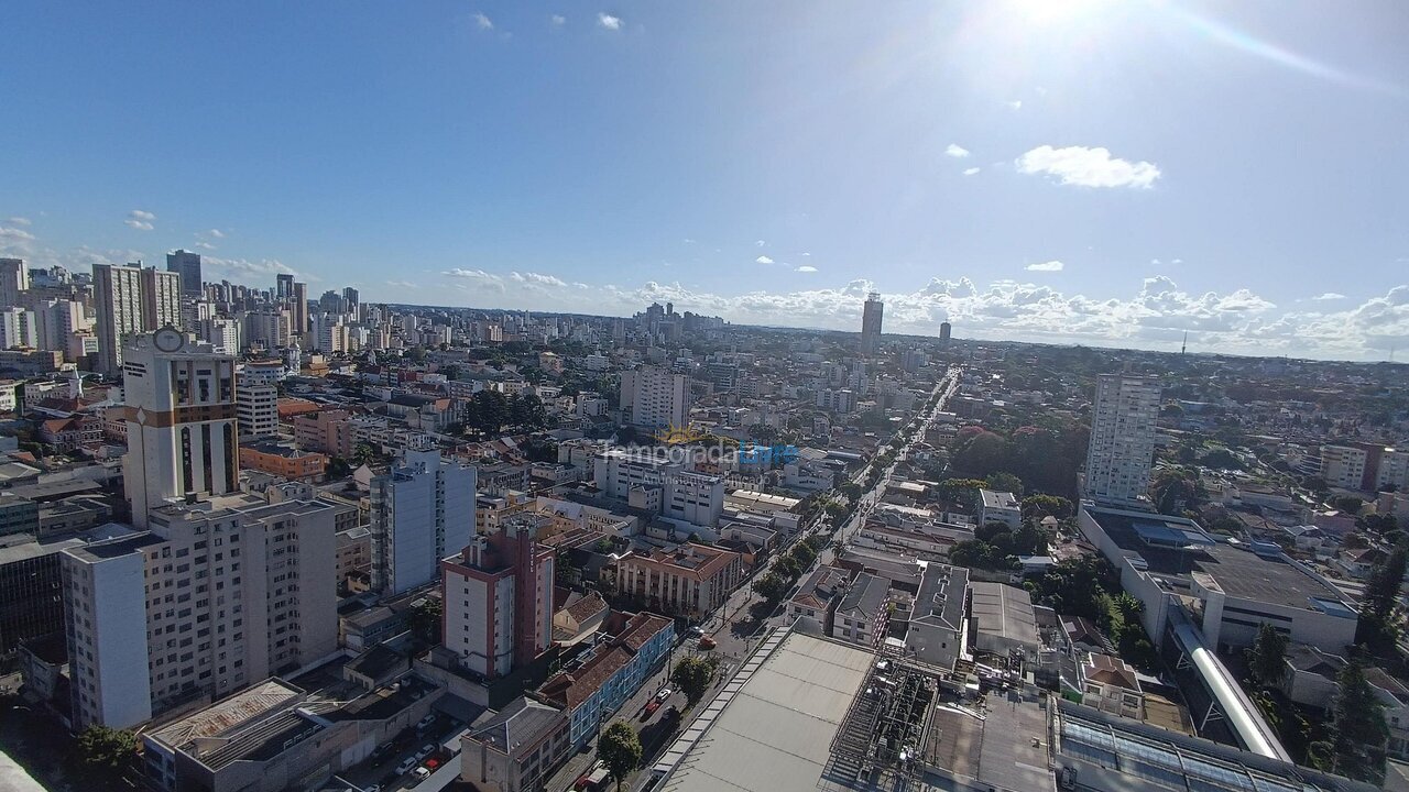 Apartamento para aluguel de temporada em Curitiba (Centro Cívico)