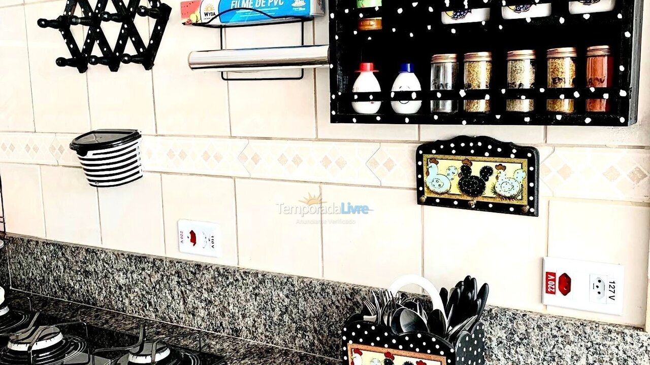 Apartment for vacation rental in Caraguatatuba (Massaguaçu)