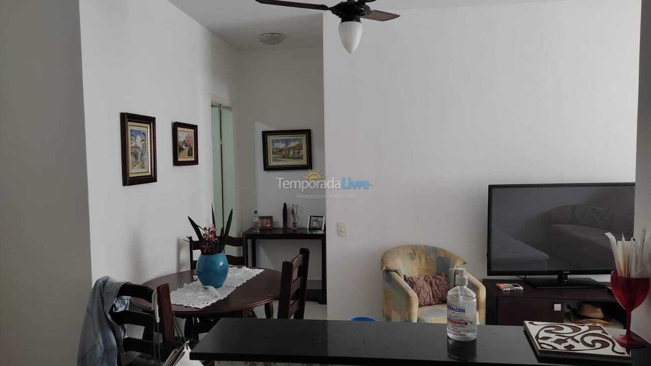 Apartamento para aluguel de temporada em Santos (Boqueirão)