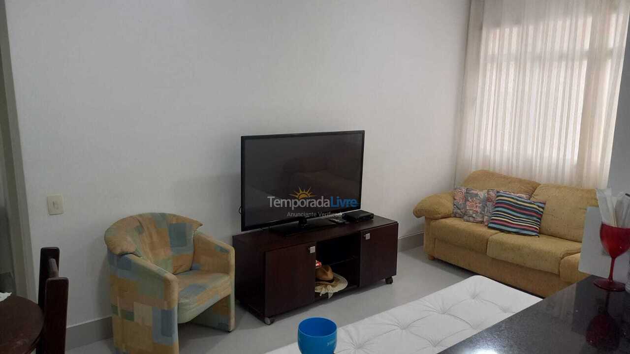 Apartamento para aluguel de temporada em Santos (Boqueirão)
