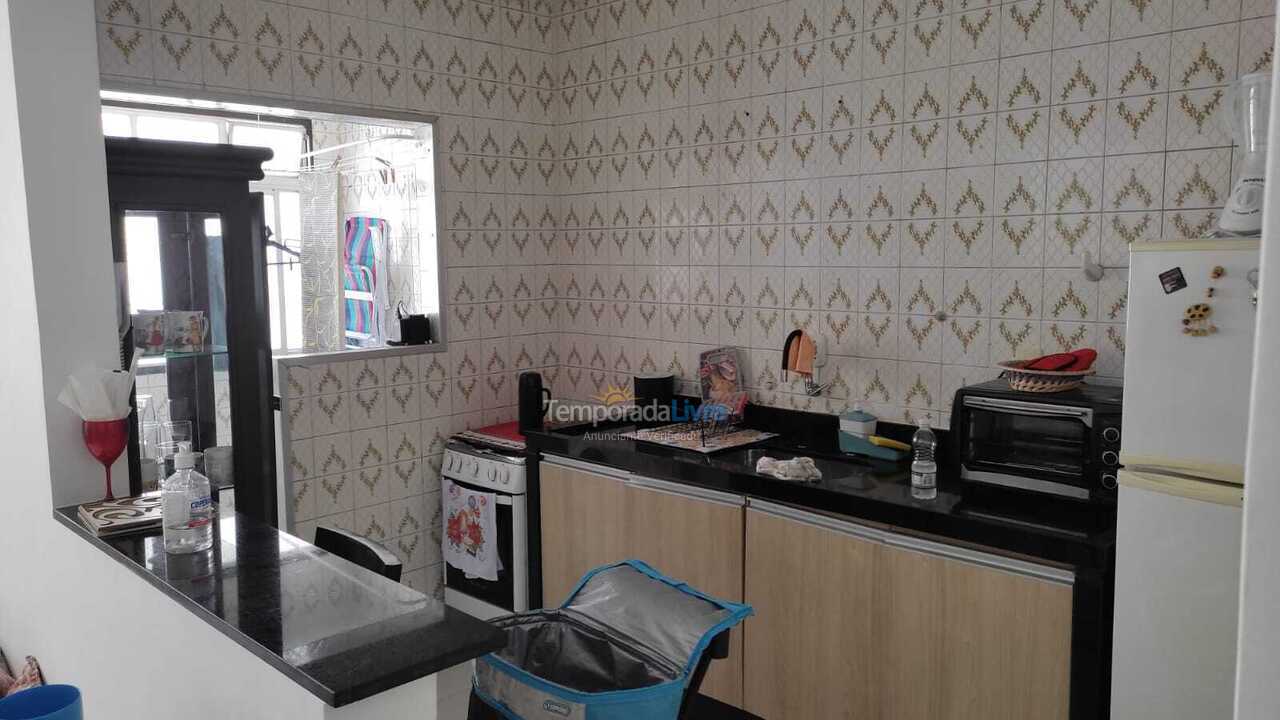 Apartamento para aluguel de temporada em Santos (Boqueirão)