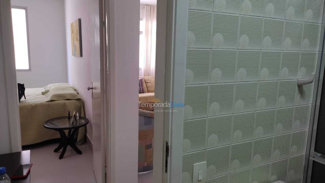 Apartamento para aluguel de temporada em Santos (Boqueirão)
