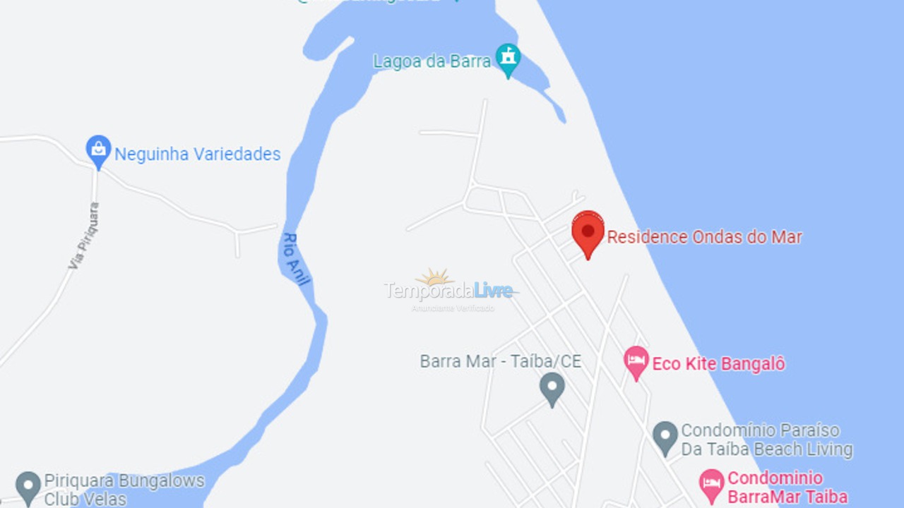 Apartment for vacation rental in São Gonçalo do Amarante (Taíba)