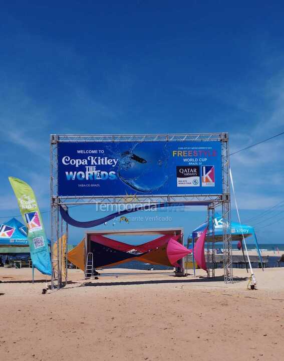 Apartment for vacation rental in São Gonçalo do Amarante (Taíba)