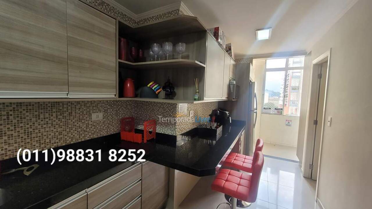Apartamento para alquiler de vacaciones em Guarujá (Pitangueiras)