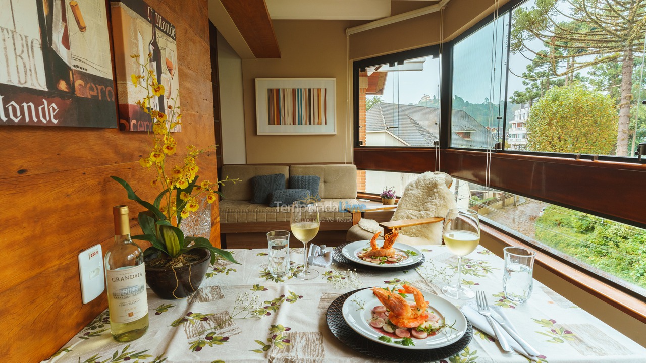 Apartamento para aluguel de temporada em Campos do Jordão (Capivari)