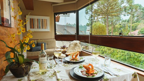 A beleza natural ao redor vai criar um clima de romance e tranquilidade.