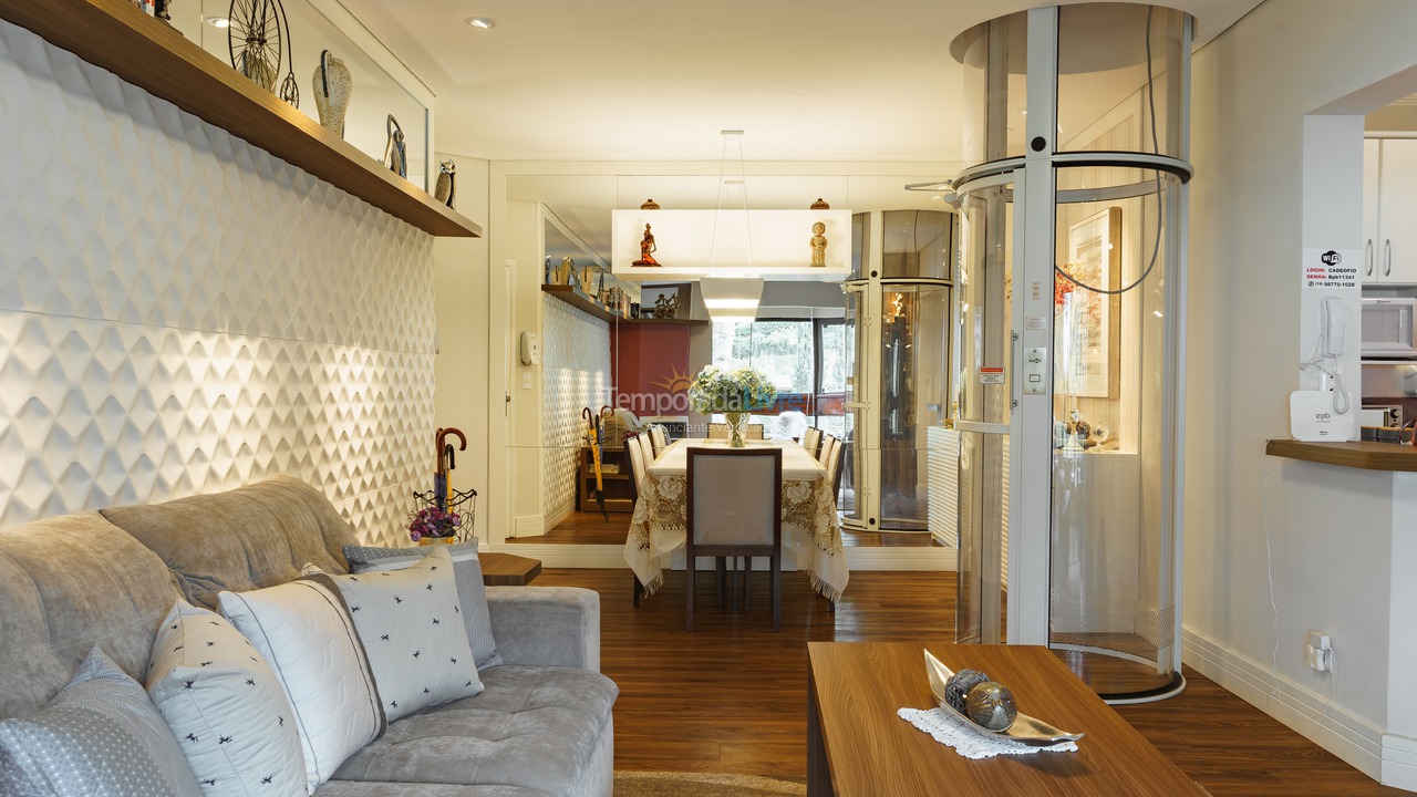 Apartamento para aluguel de temporada em Campos do Jordão (Capivari)