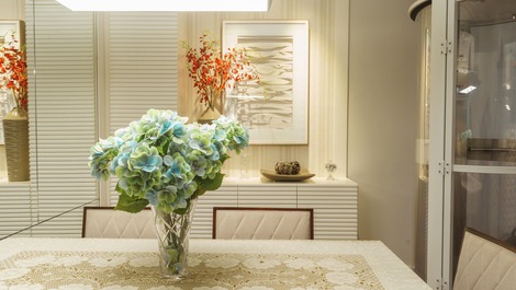 Decoração elegante e moderna.