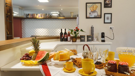 Quando estivar com o grupo, que tal um café da manhã típico dos alpes suíços,.