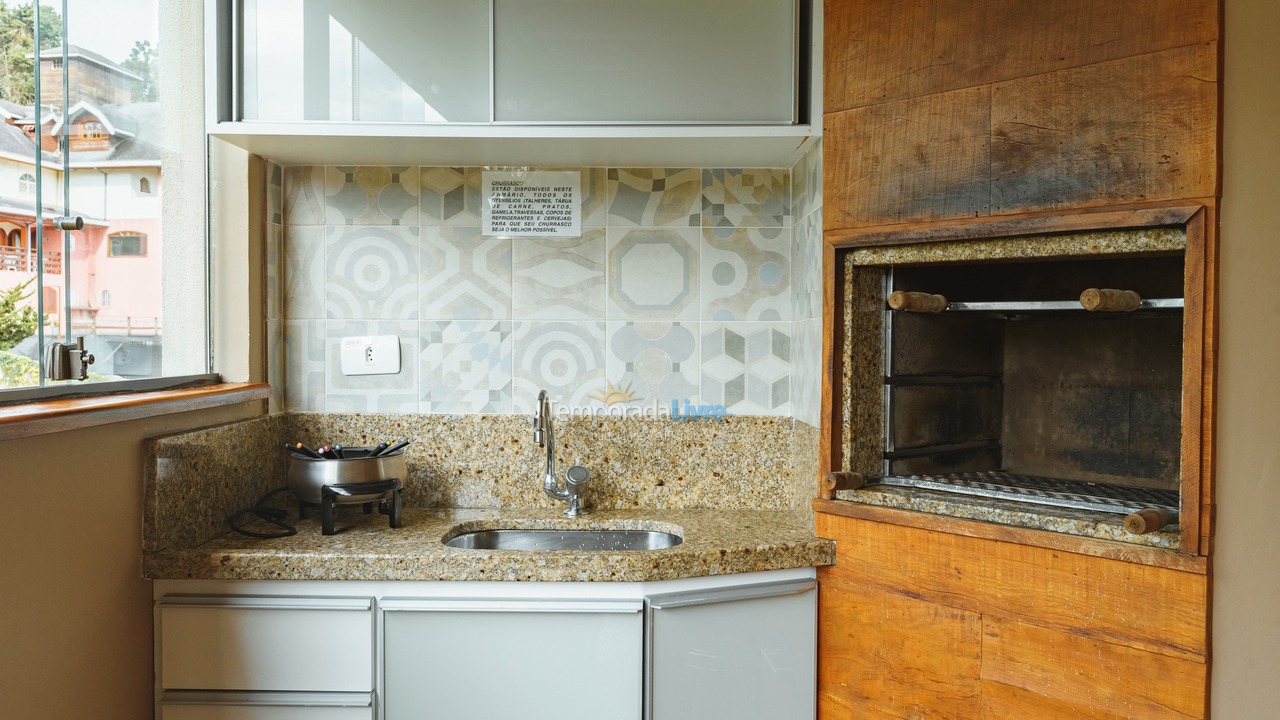 Apartamento para aluguel de temporada em Campos do Jordão (Capivari)