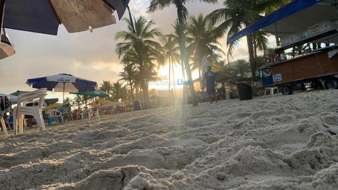 Apartamento para aluguel de temporada em Guarujá (Enseada)