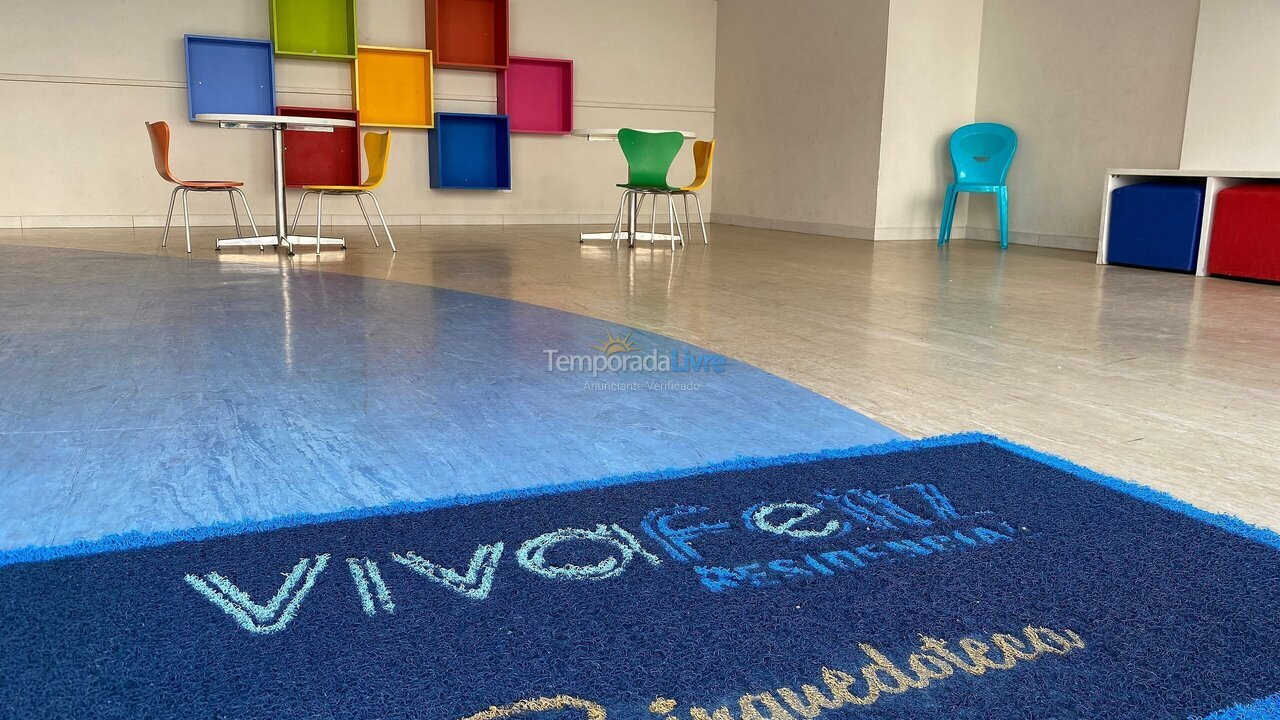 Apartment for vacation rental in Praia Grande (Ocian)