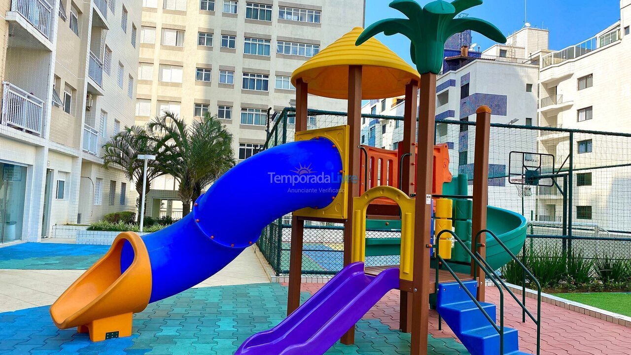 Apartamento para aluguel de temporada em Praia Grande (Ocian)