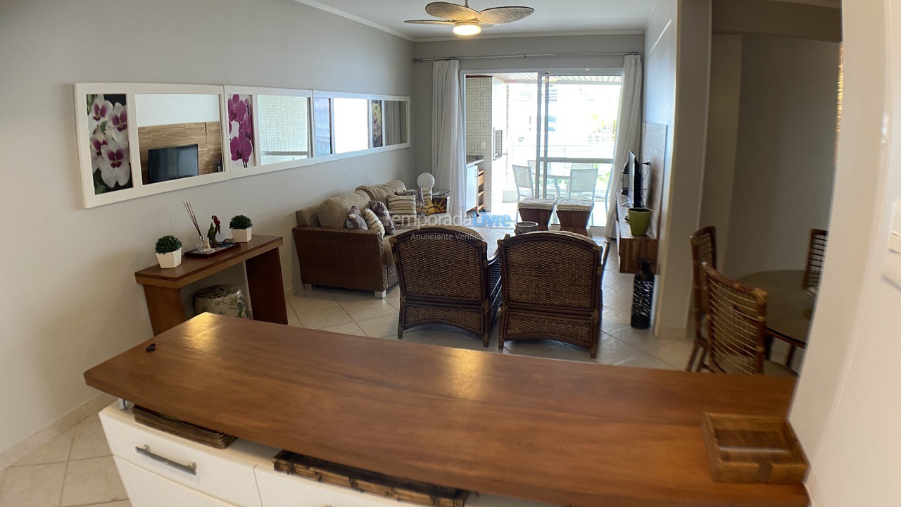 Apartamento para aluguel de temporada em Bertioga (Riviera de São Lourenço)