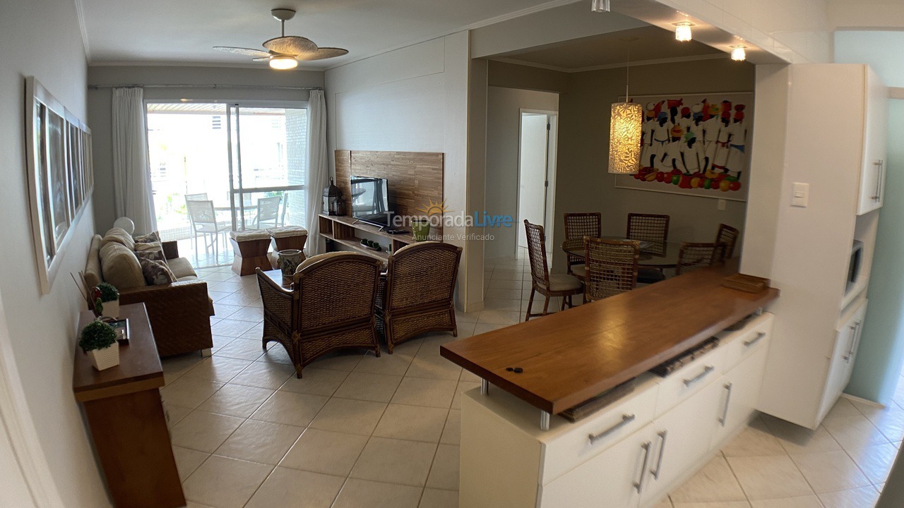 Apartamento para aluguel de temporada em Bertioga (Riviera de São Lourenço)