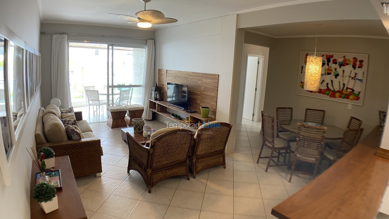 Apartamento para aluguel de temporada em Bertioga (Riviera de São Lourenço)