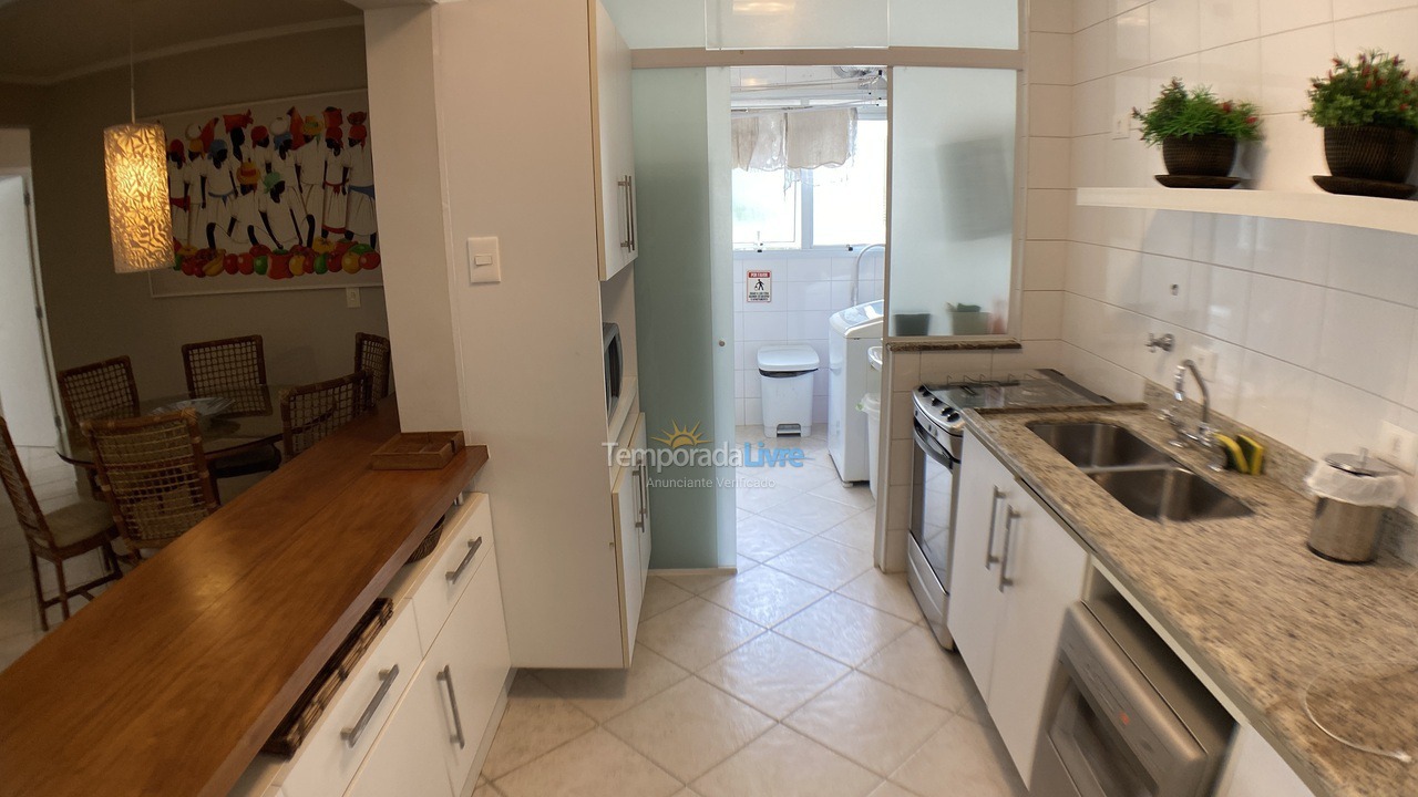 Apartamento para aluguel de temporada em Bertioga (Riviera de São Lourenço)