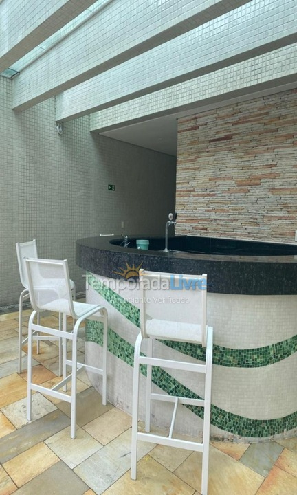 Apartamento para aluguel de temporada em Bertioga (Riviera de São Lourenço)