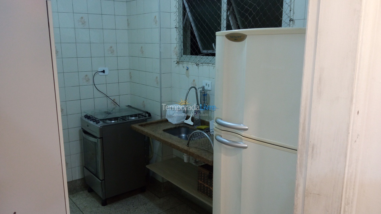 Apartamento para alquiler de vacaciones em São Vicente (Gonzaguinha)