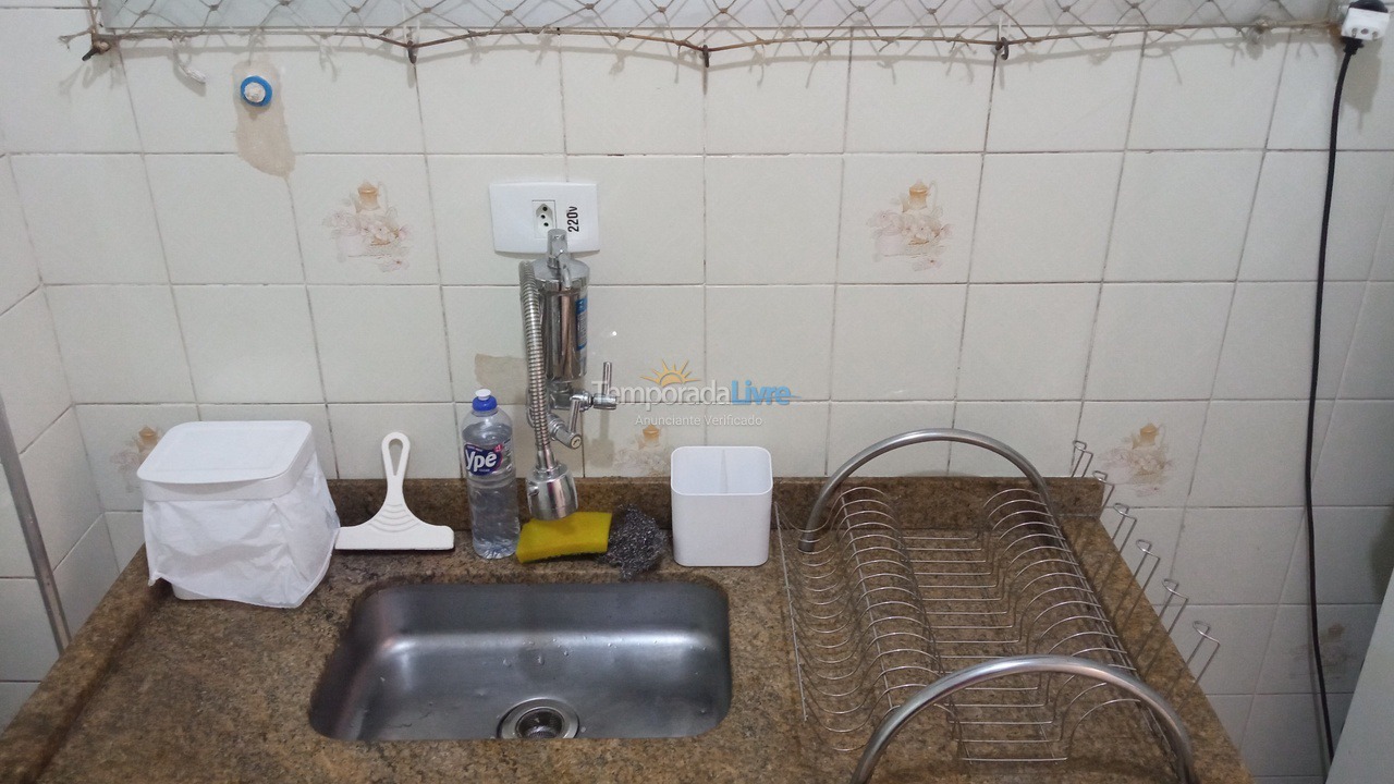 Apartamento para alquiler de vacaciones em São Vicente (Gonzaguinha)