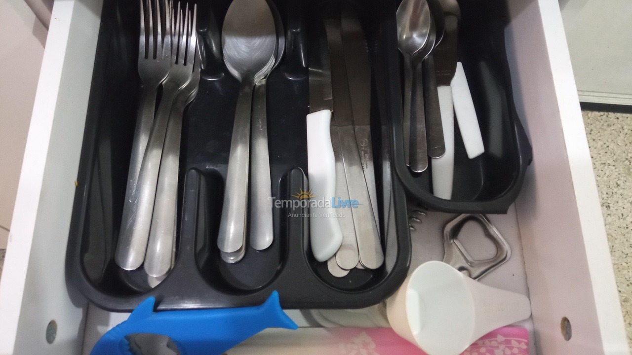 Apartamento para alquiler de vacaciones em São Vicente (Gonzaguinha)