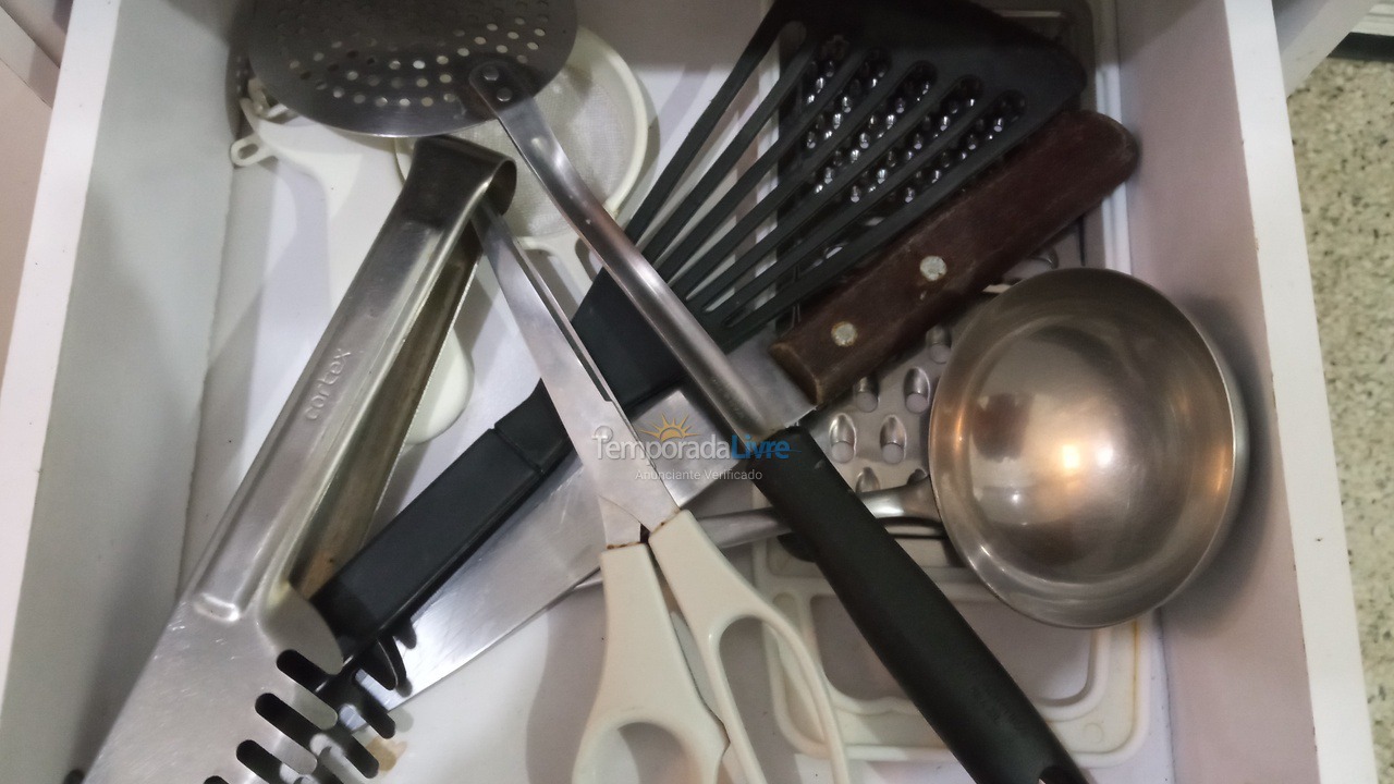 Apartamento para alquiler de vacaciones em São Vicente (Gonzaguinha)