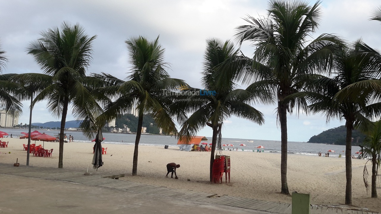 Apartamento para alquiler de vacaciones em São Vicente (Gonzaguinha)