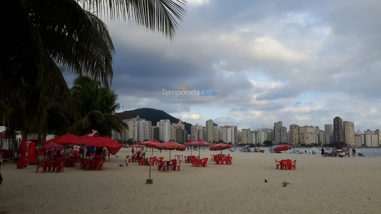 Apartamento para alquiler de vacaciones em São Vicente (Gonzaguinha)