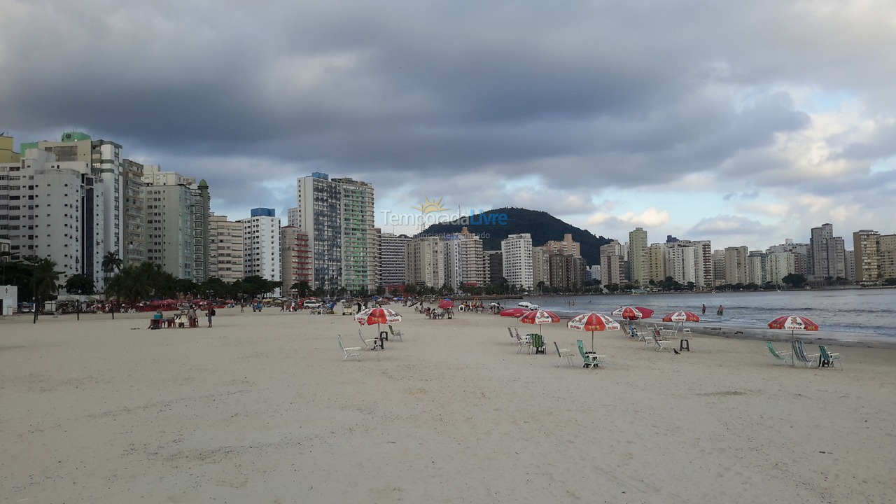 Apartamento para alquiler de vacaciones em São Vicente (Gonzaguinha)