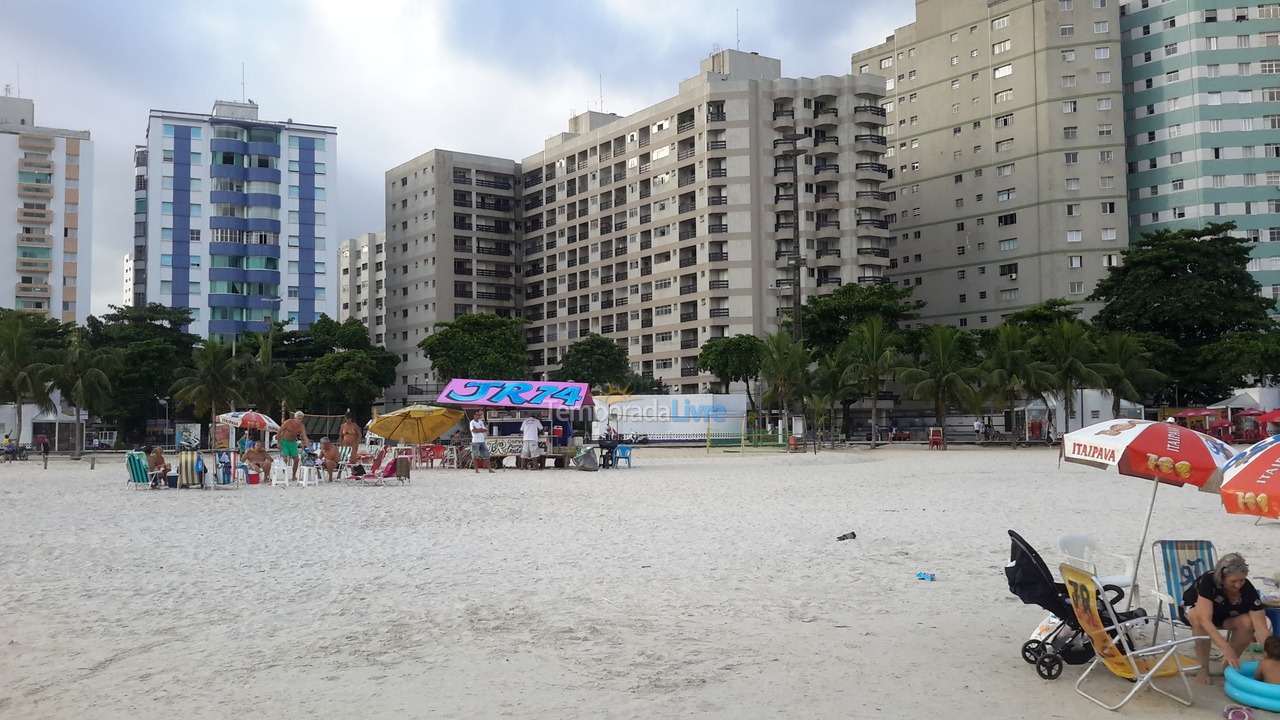 Apartamento para alquiler de vacaciones em São Vicente (Gonzaguinha)